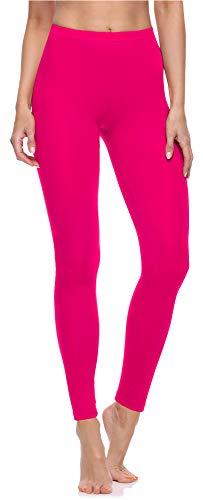 Merry Style Leggings Lunghi Pantaloni Donna MS10-198 (Bianco, S)