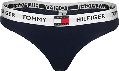 Tommy Hilfiger, Perizoma in Cotone Stretch Blu