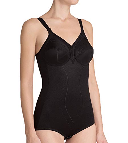 Triumph - Body Modellante Senza Ferretto - Doreen Cotton 01 BS - Taglia 5 Coppa C - Colore Nero