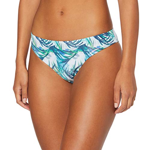 LOVABLE Tropical Bikini Slip, Multicolore (Stampa Foglie 0dn), 46 (Taglia Produttore:L) Donna