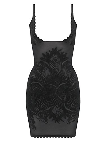 Triumph Magic Boost Velvet Dress Corsetto, Nero (Black 04), 36 (Taglia Produttore: S 36/38) Donna
